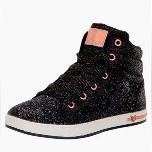 Skechers Girl's Shoutouts-Glitter Glams Sneaker excellent size 1